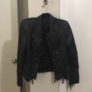 Faux Leather Jacket